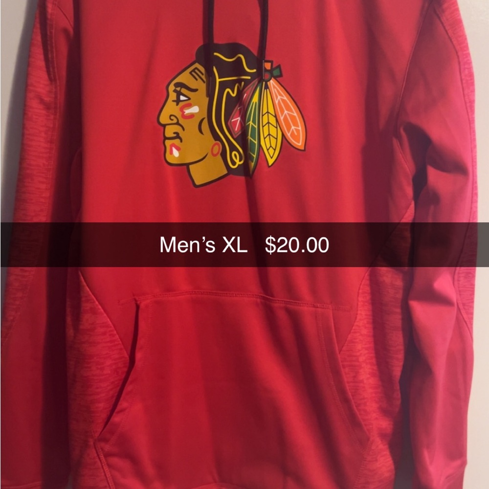 Red Hoodie with Native American Logo